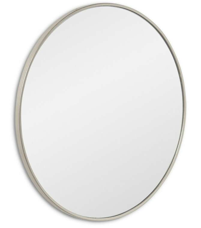 Зеркало настенное Ala M в раме серебряного цвета