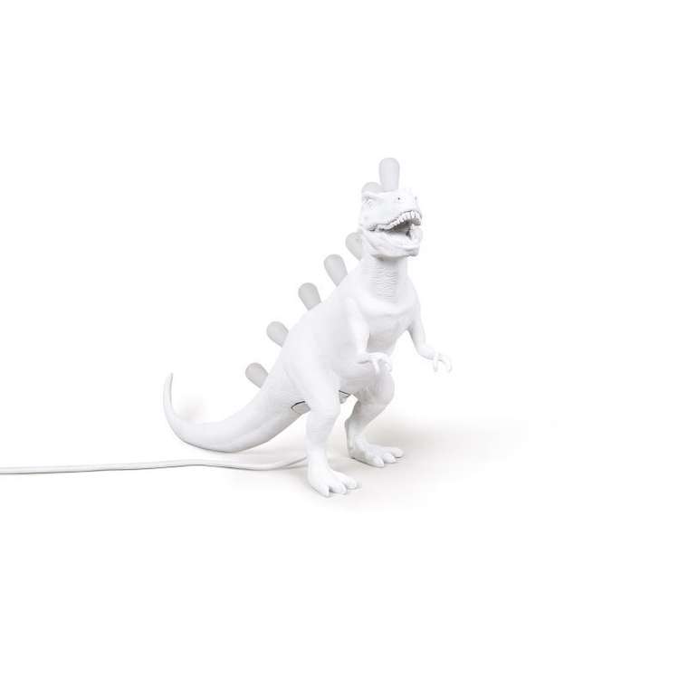 Настольная лампа T-Rex белого цвета