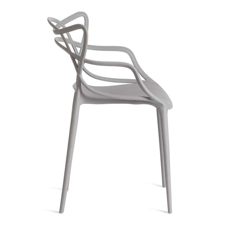 Набор из двух стульев Cat Chair серого цвета