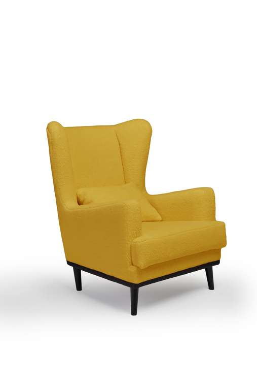 Кресло Оскар желтого цвета
