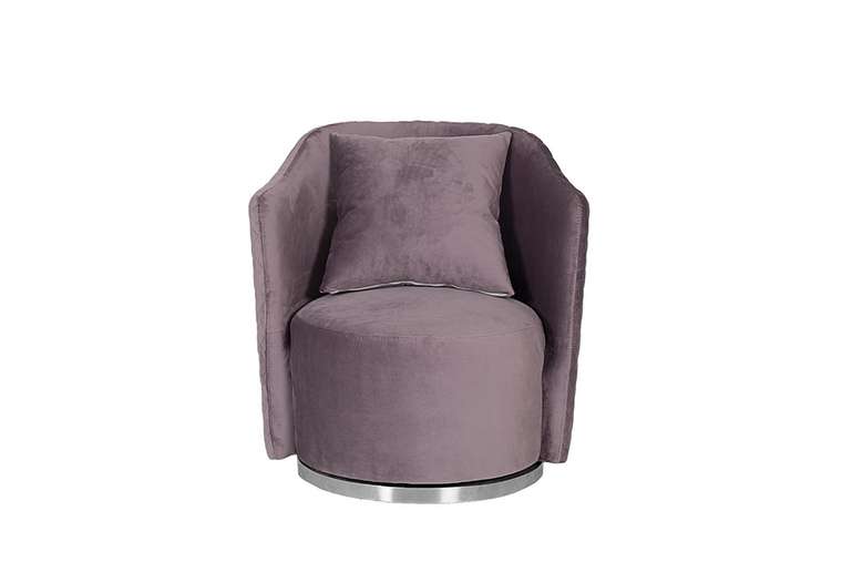 Кресло Verona cеро-лилового цвета