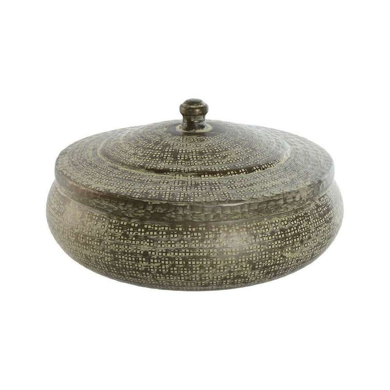Шкатулка Зеленый Алюминий 42 x 42 x 23 cm