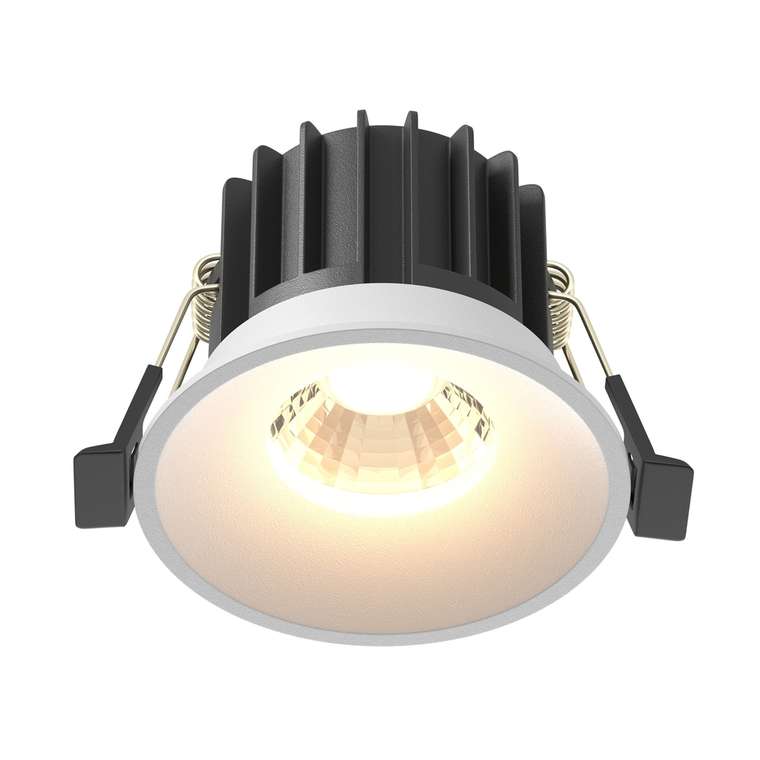 Встраиваемый светильник Technical DL058-12W3K-W Round Downlight
