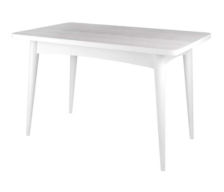 Раскладной обеденный стол Ялта белого цвета