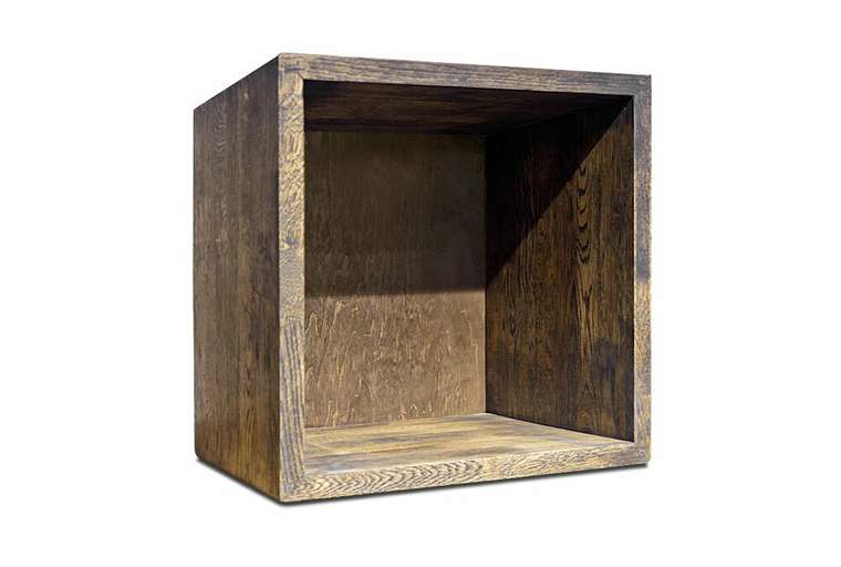 Модуль для стеллажей открытых Cube Design темно-коричневого цвета