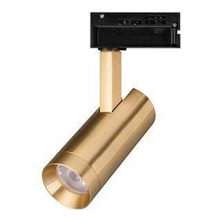 Трековый однофазный светильник Arlight LGD-SPOT-2TR-R45-7W Warm3000 (GD, 24 deg, 230V) 042541