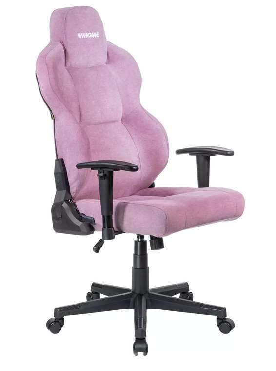 Игровое компьютерное кресло Unit Fabric Upgrade розового цвета