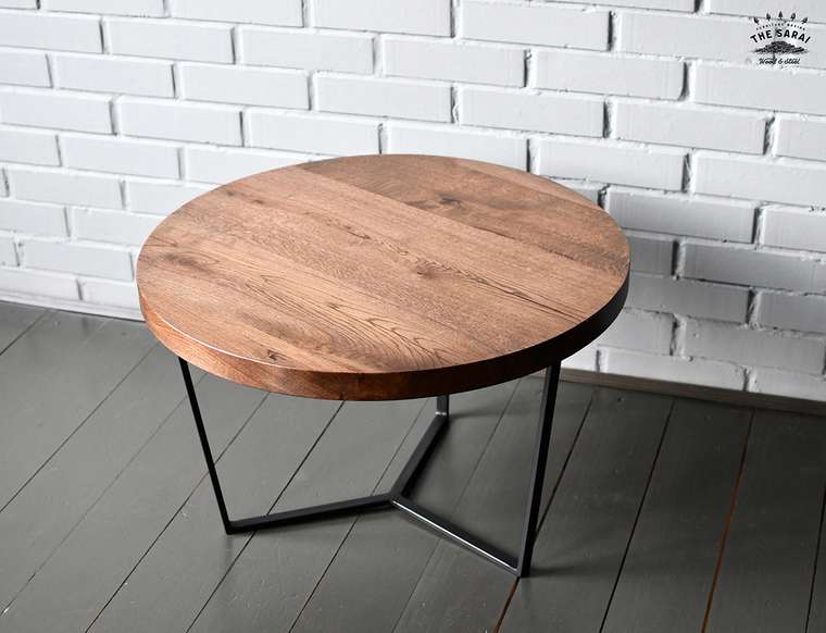 Журнальный стол Espresso Oak черно-коричневого цвета