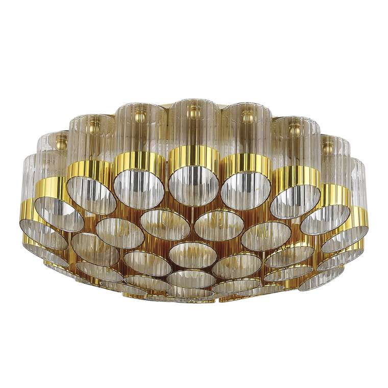 Светильник потолочный ST-Luce Латунь/Латунь, Прозрачный E14 19*60W ACCORD