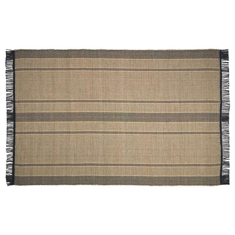 Ковре Brunilda 200x300 коричнево-черного цвета