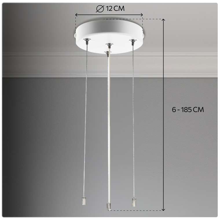 Citilux CL7000 Подвесная арматура Белая