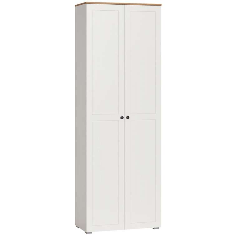 Шкаф Опра белого цвета