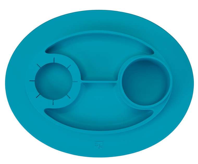 Тарелка для завтрака Oval синего цвета