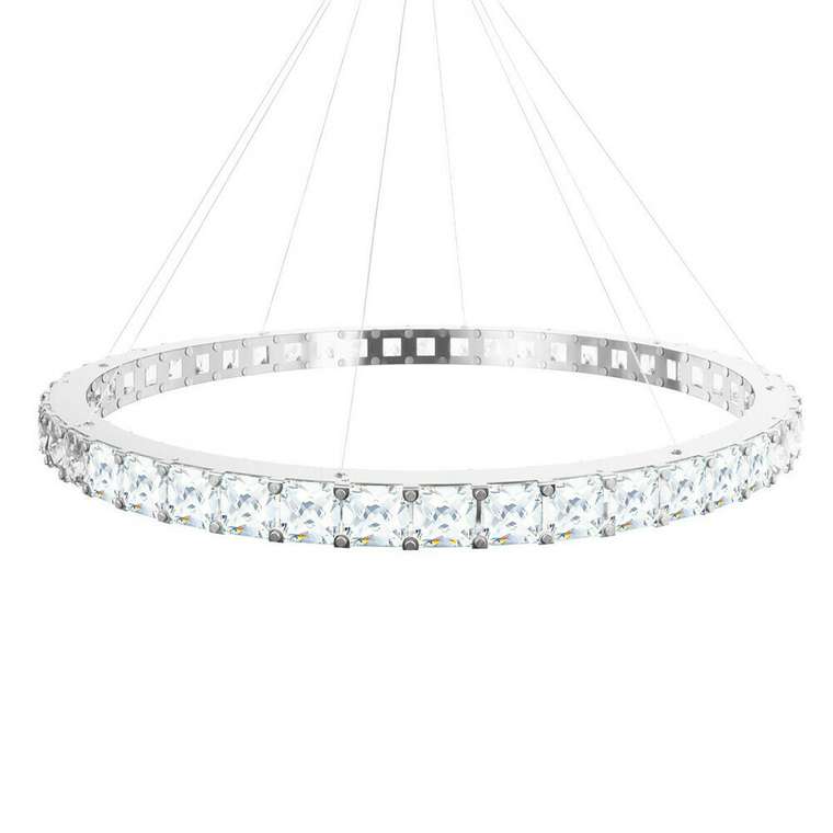 Подвесная люстра Tiffany 100 серого цвета
