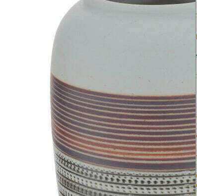 Фарфоровая ваза H22 коричнево-бежевого цвета