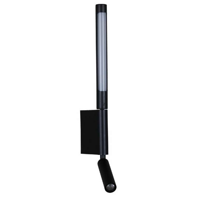 Настенный светильник 86209-9.2-001KT LED3W+6W BK (металл, цвет черный)