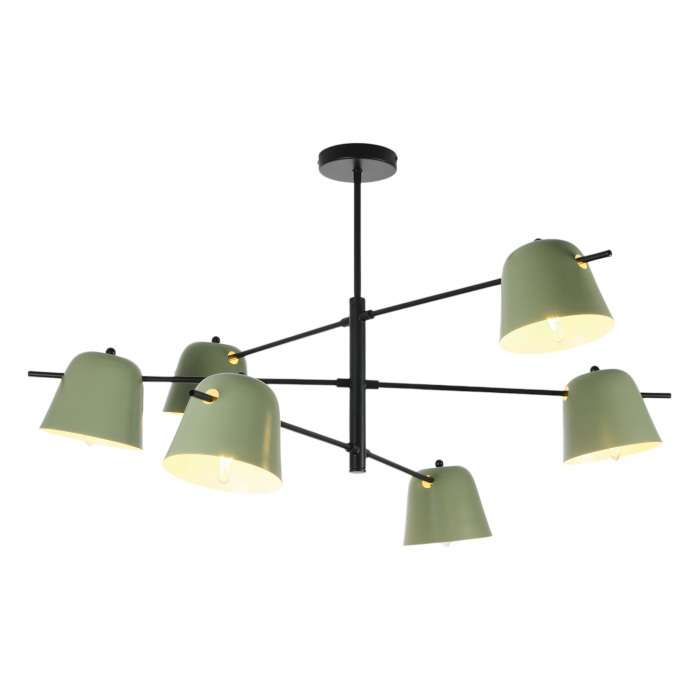 Потолочная люстра на штанге MyFar Clementine MR2281-6С