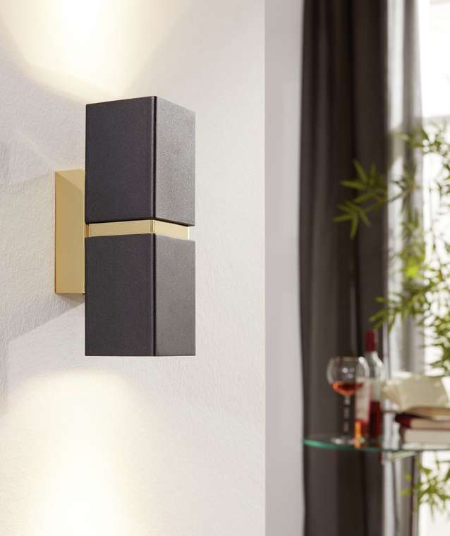 Бра Passa Gold 95373 (металл, цвет черный)