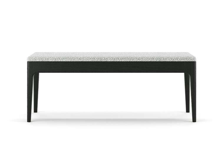 Скамья-банкетка Fargo серо-черного цвета 
