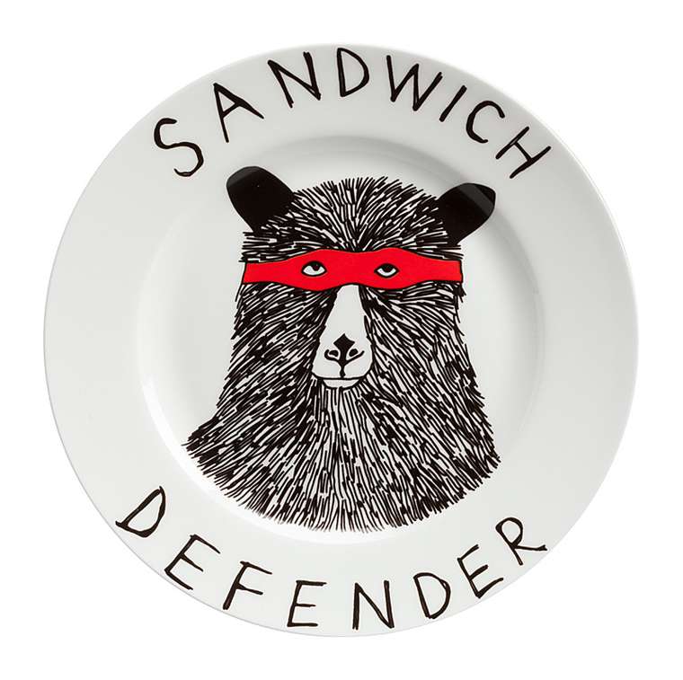 Тарелка "Sandwich Defender"
