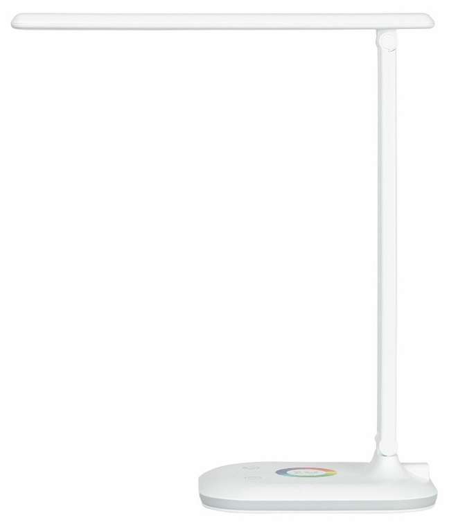 Настольная лампа NLED-502 Б0057194 (пластик, цвет белый)