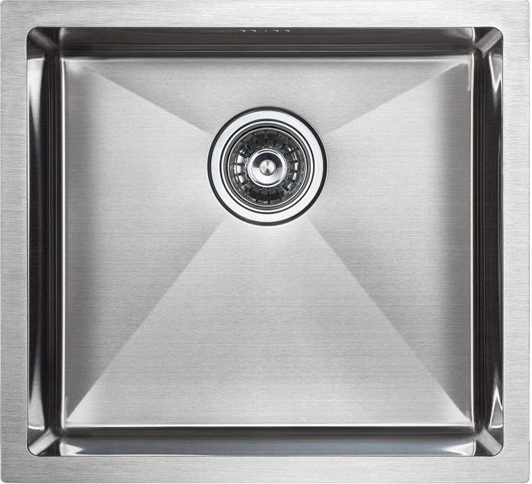 Кухонная мойка прямоугольная Paulmark Marx 48х44 см цвета хром