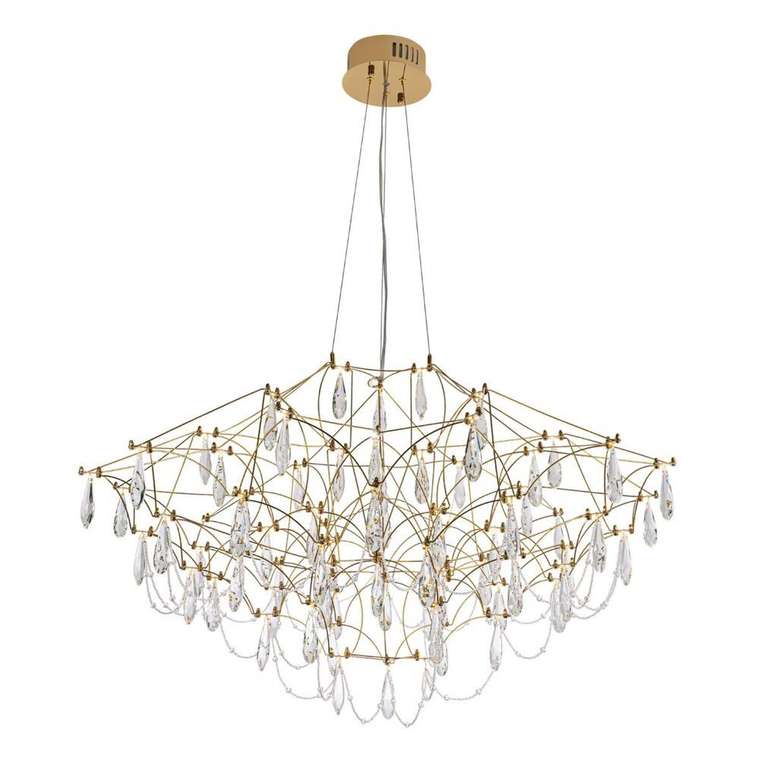 Хрустальная люстра ML.5602.1000P BS (хрусталь, цвет прозрачный)