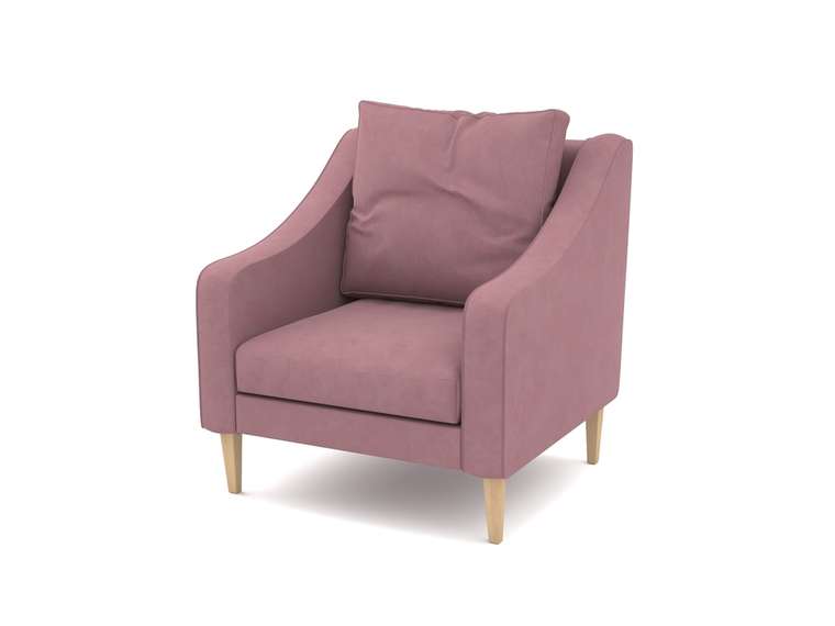 Кресло Ричи розового цвета