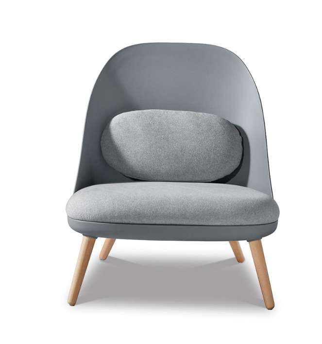 Кресло Noah grey серого цвета