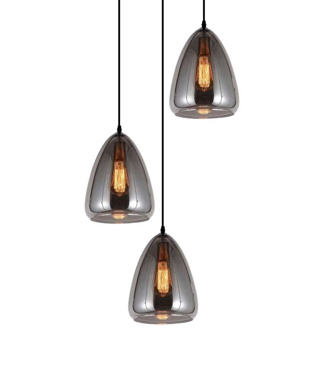Подвесной светильник Lumina Deco Braga LDP 6841-3 GY
