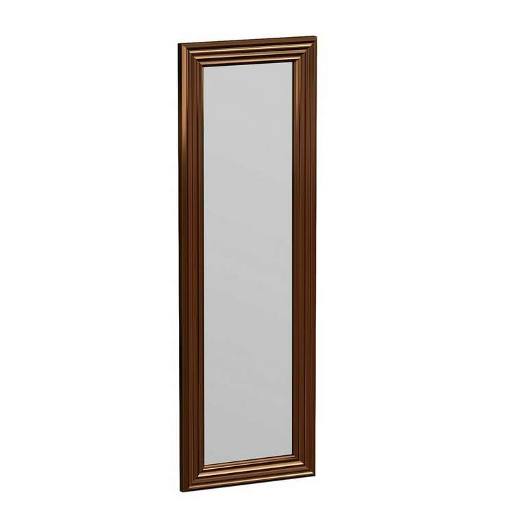 Настенное зеркало Decor 30х90 бронзового цвета