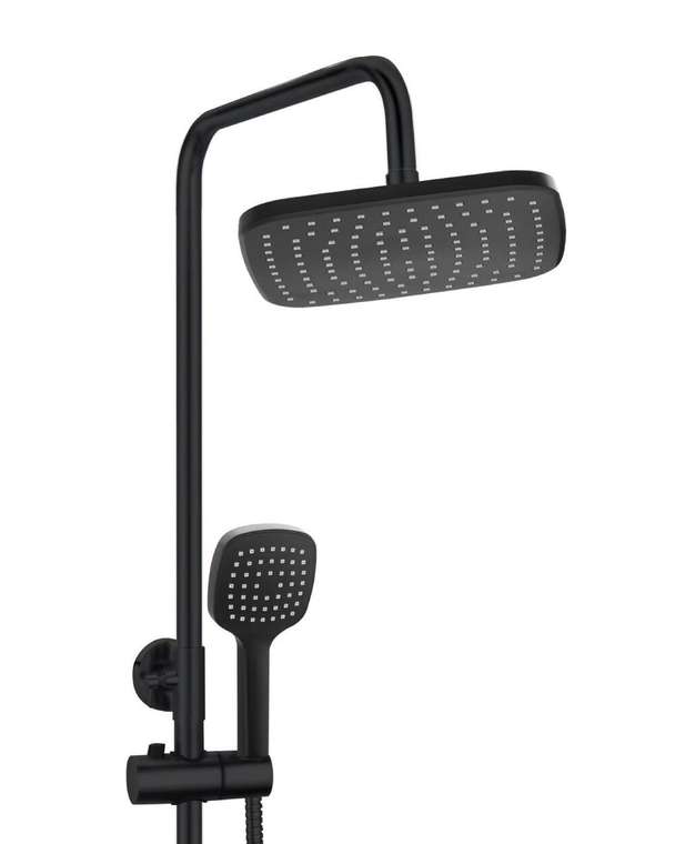 Душевая стойка OneLife P01-912b черного цвета
