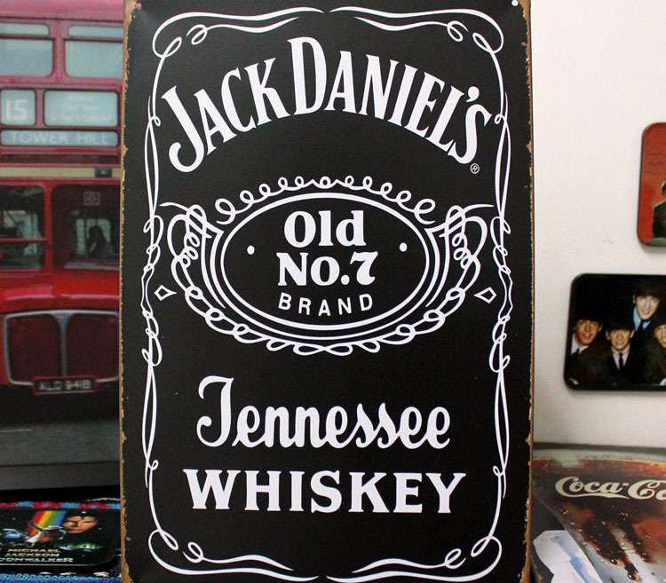 Табличка "Jack Daniels"