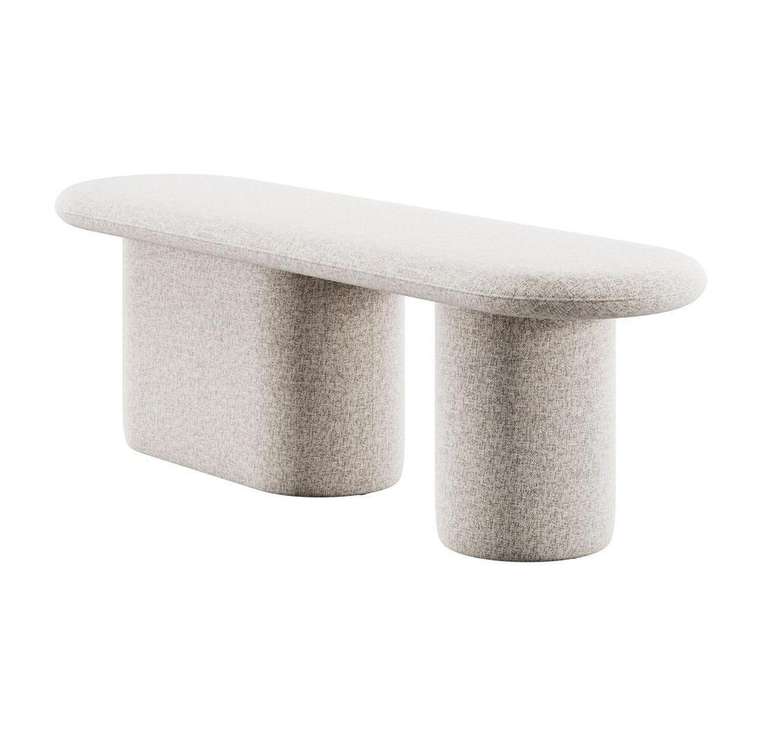 Пуф-банкетка Soul светло-бежевого цвета