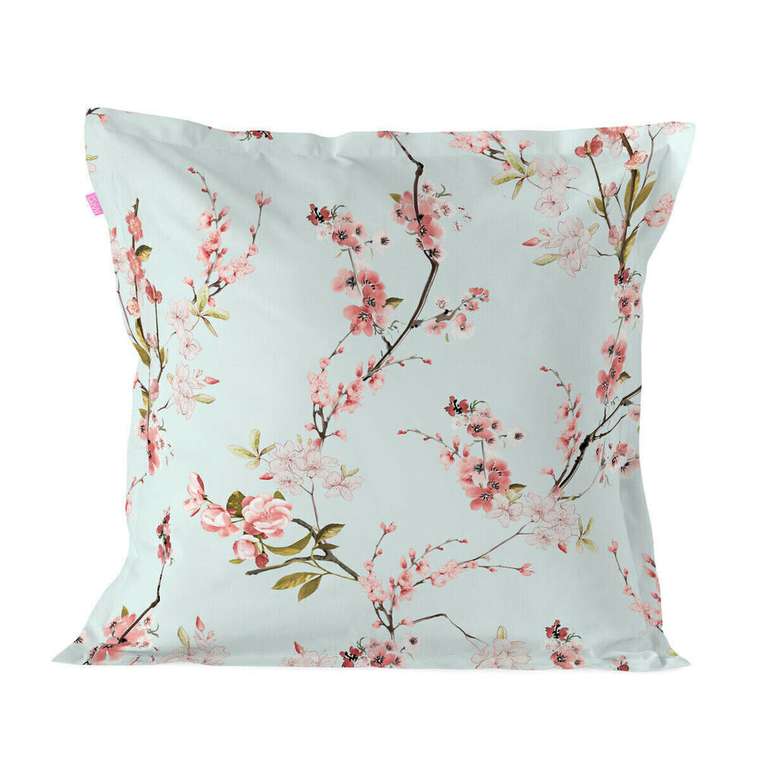 Наволочка Chinoiserie 60x60 голубого цвета