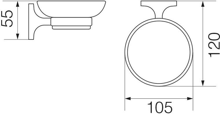 Мыльница Oscar