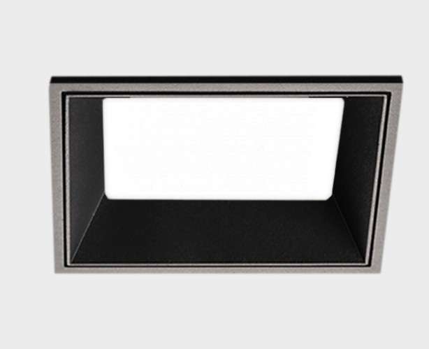 Встраиваемый светильник IT06-6019 black 3000K (металл, цвет черный)
