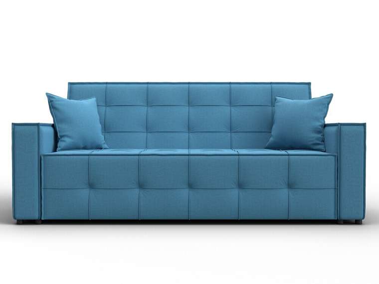 Диван-кровать Лига-067 голубого цвета