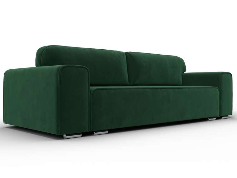 Диван-кровать Лига 029 темно-зеленого цвета