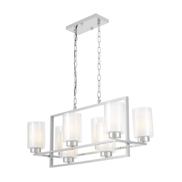 Подвесной светильник Lumina Deco Lino LDP 1239-8 CHR