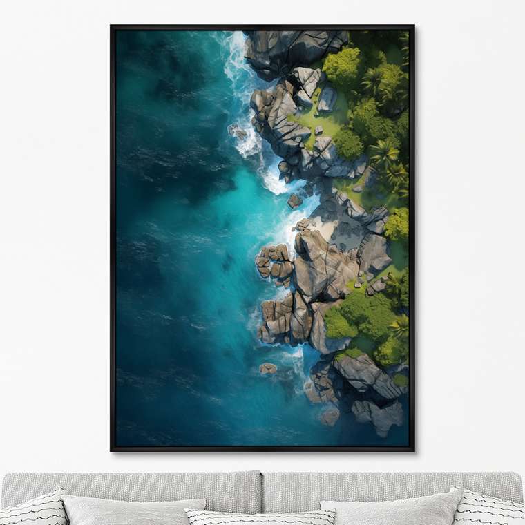 Репродукция картины Landscape Collection, Coast No 2, 2024г.