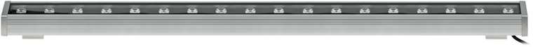 Архитектурная подсветка светодиодная линейная ULF-L52-36W/RGB/L100 DC24V IP65 Uniel SILVER
