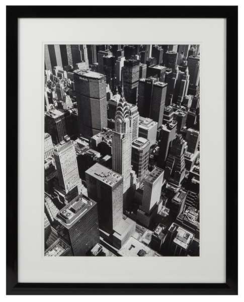 Постер с паспарту в раме Chrysler Building  