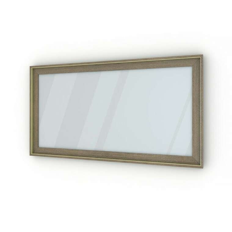 Настенное зеркало Frame 82х152 светло-коричневого цвета