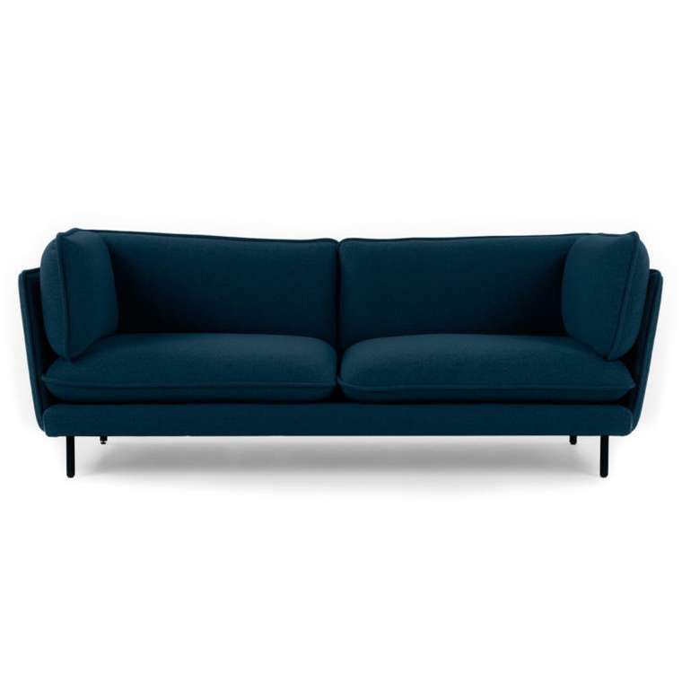Трехместный диван WES синий