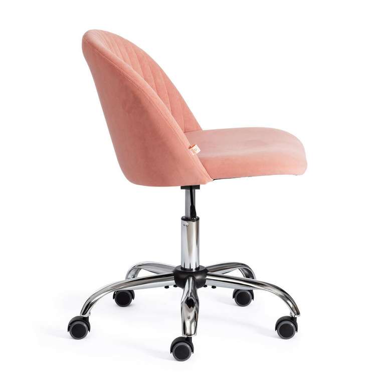 Кресло офисное Melody розового цвета