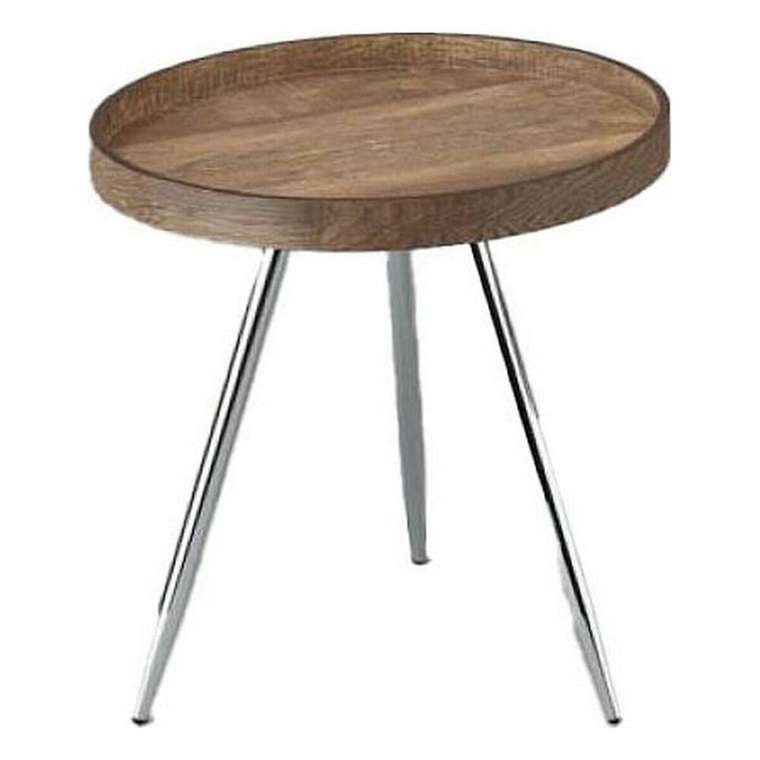 Вспомогательный стол Сталь Деревянный MDF (45,8 x 45,8 x 47,5 cm)