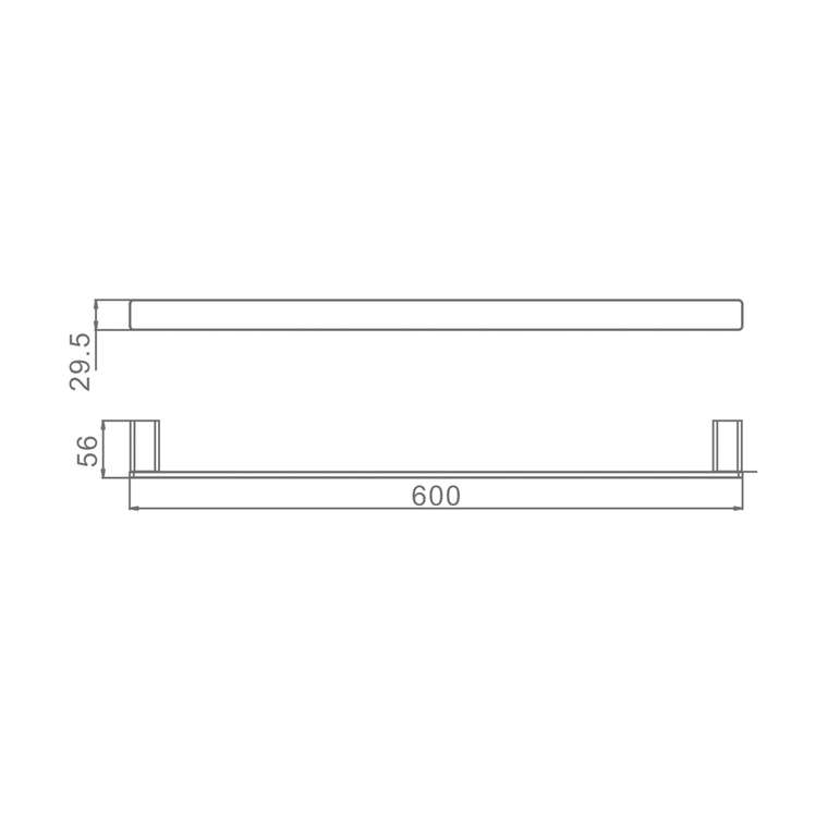 Полотенцедержатель Raglo R301.01.06, черный