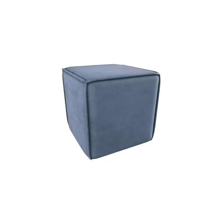 Пуф Маленькая радость синего цвета