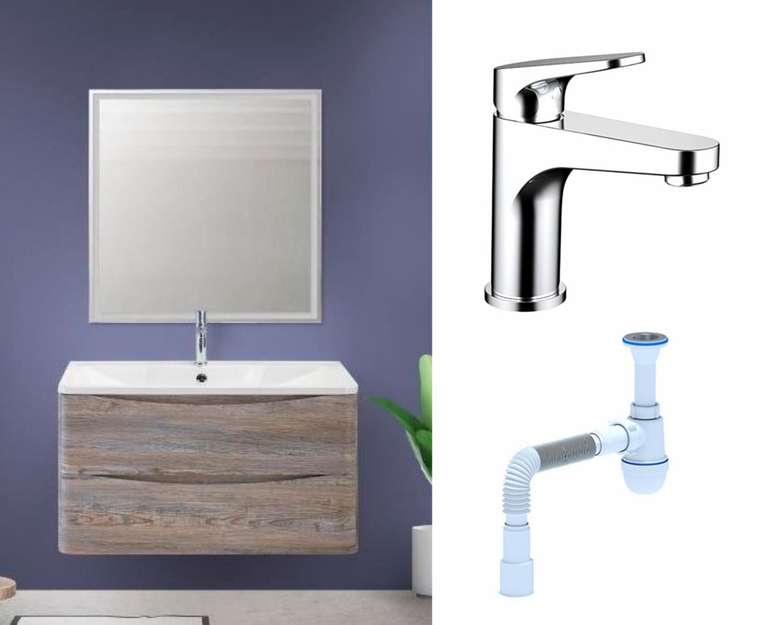 Комплект: Мебель для ванной Acqua